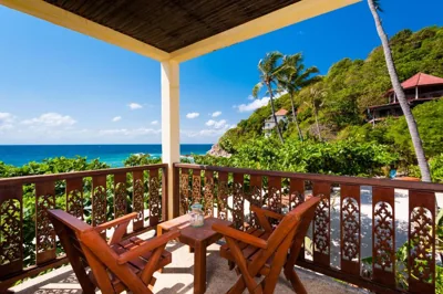 Chambre double en bord de mer avec climatisation — Coral View Resort